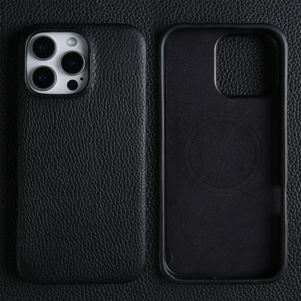 VelourArc Leather iPhone Case - Moderno Collections