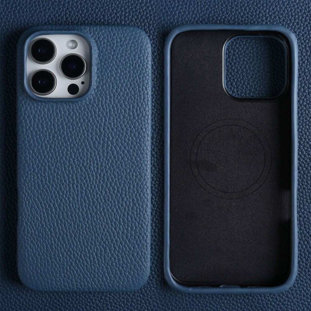 VelourArc Leather iPhone Case - Moderno Collections