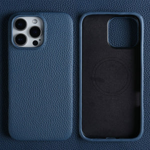 Thumbnail for VelourArc Leather iPhone Case - Moderno Collections