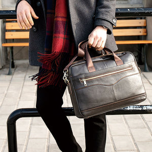 Thumbnail for Virelo Alloy Leather Messenger Bag - Moderno Collections