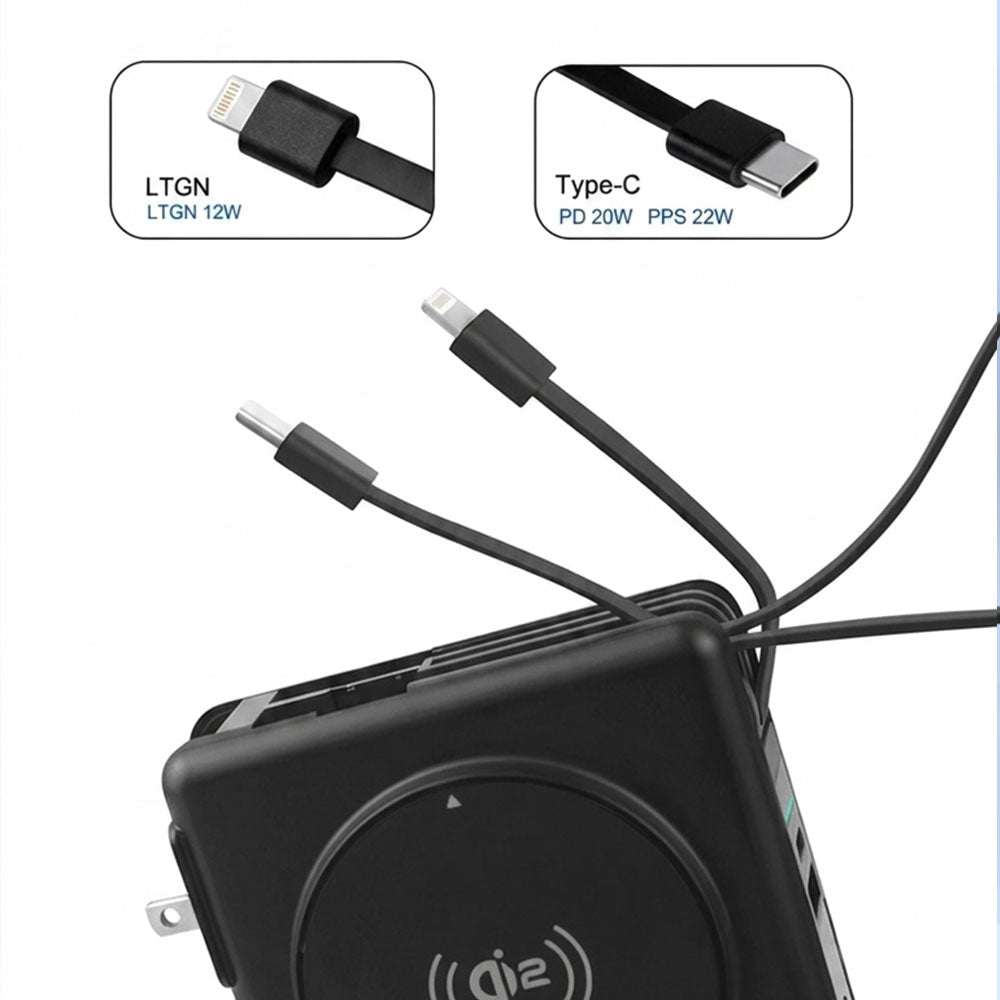 VoltFusion 4 - in - 1 Qi2 Power Bank - Moderno Collections