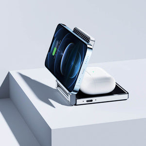 Thumbnail for VoltFusion Duo MagSafe Wireless Charger - Moderno Collections