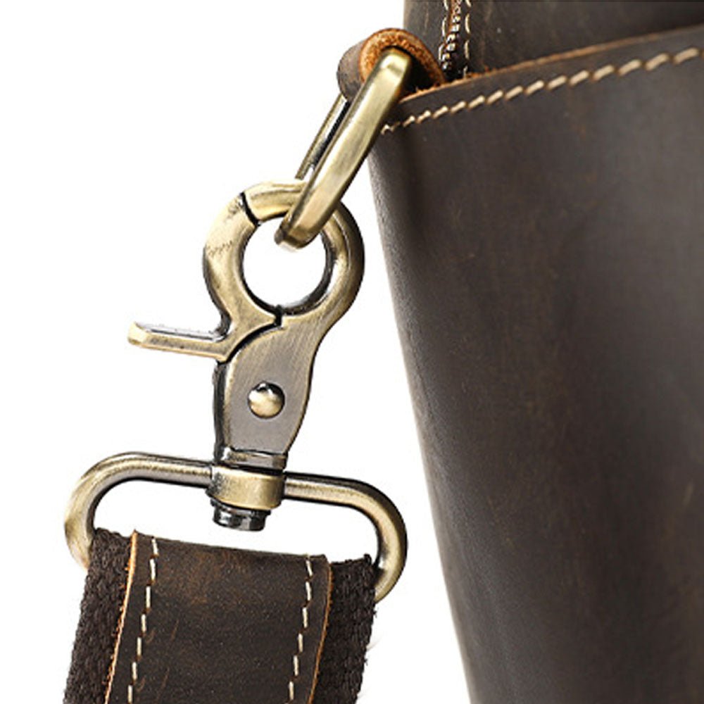 Zypheron Leather Duffel Bag - Moderno Collections