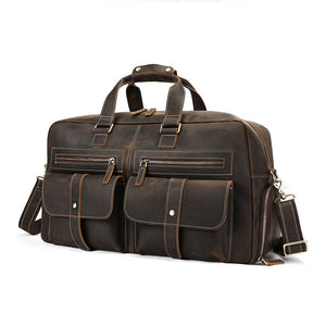 Thumbnail for Zypheron Leather Duffel Bag - Moderno Collections