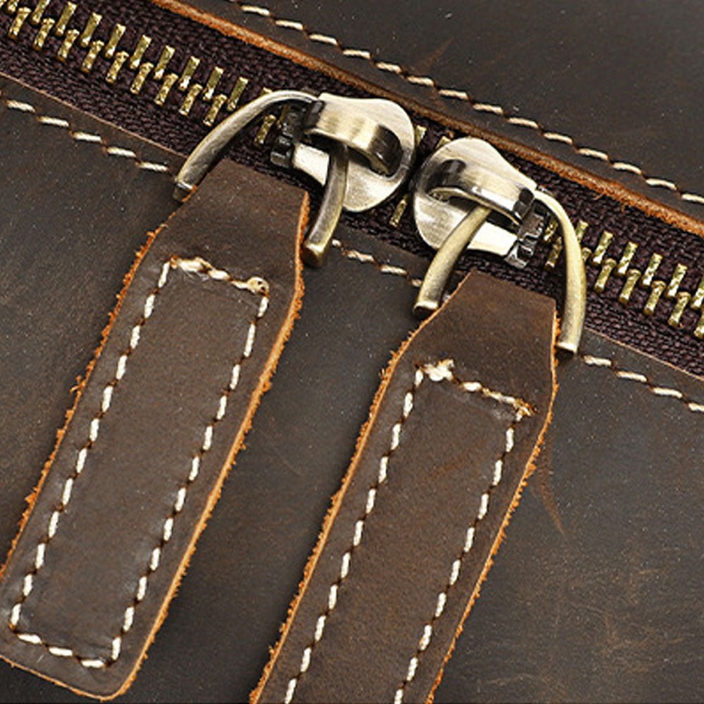 Zypheron Leather Duffel Bag - Moderno Collections