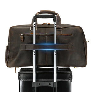 Thumbnail for Zypheron Leather Duffel Bag - Moderno Collections