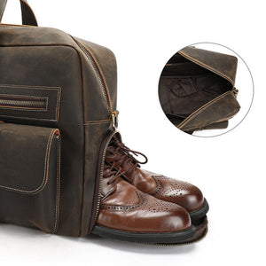 Thumbnail for Zypheron Leather Duffel Bag - Moderno Collections