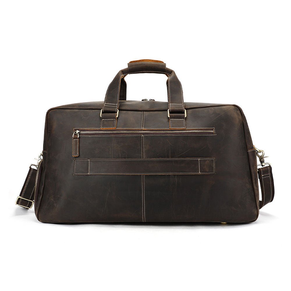 Zypheron Leather Duffel Bag - Moderno Collections