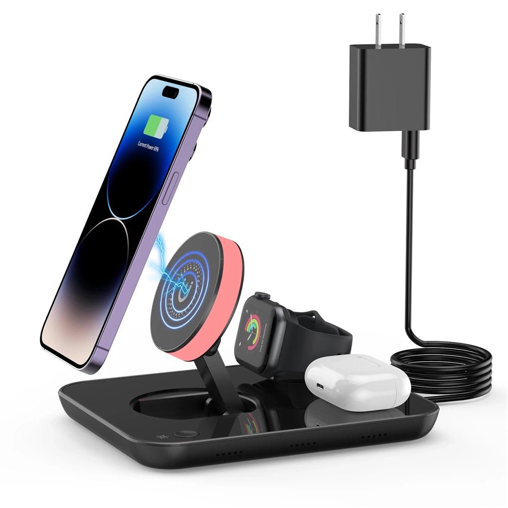 LuminHub ArcStation MagSafe 4 in 1 Wireless Charger - Moderno Collections