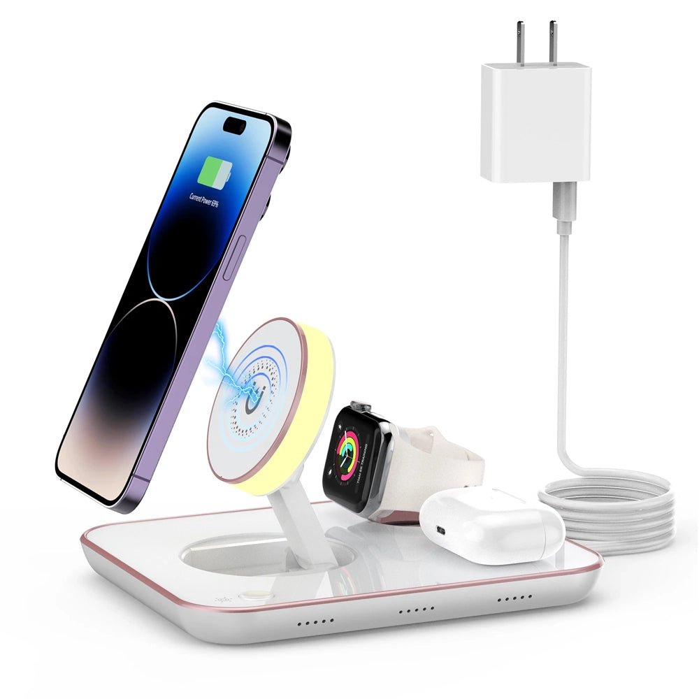 LuminHub ArcStation MagSafe 4 in 1 Wireless Charger - Moderno Collections