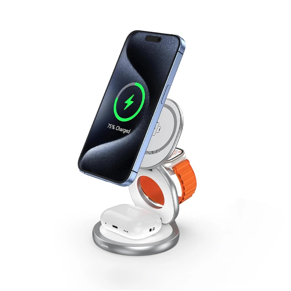MagFlex Trio 3 in 1 Wireless Charging Station - Moderno Collections